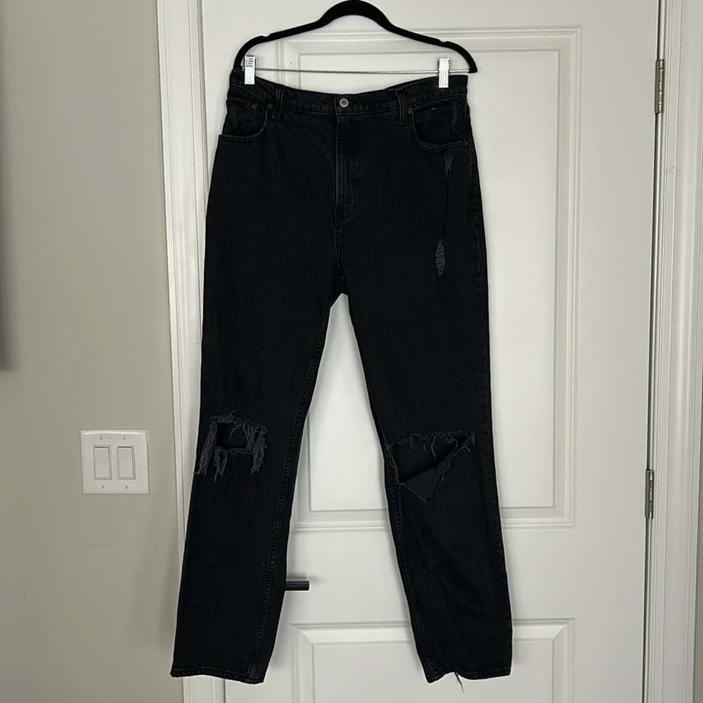 Abercrombie Ultra Highrise Straight Jeans